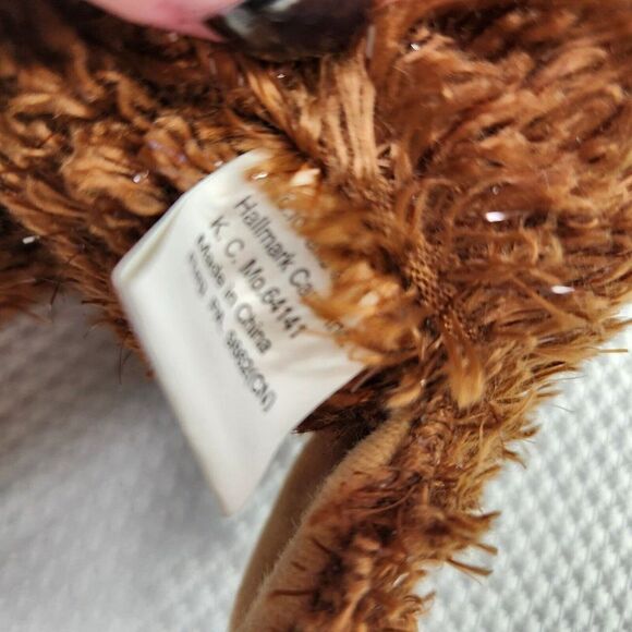 Hallmark Comet Moose Reindeer Plush Stuffed 14" Comet Floppy Brown Christmas - Picture 4 of 4